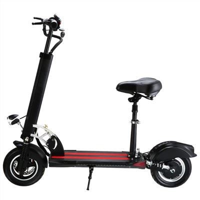 Elektrisk sparkcykel med säte